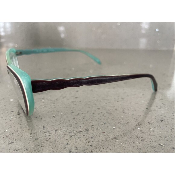 Salsa SA 3011 BR/BL Eyeglasses Frames ONLY Brown cat eye round 54-14-140 - Picture 3 of 13